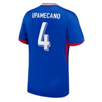 Camiseta Francia Dayot Upamecano #4 Primera Equipación Eurocopa 2024 manga corta